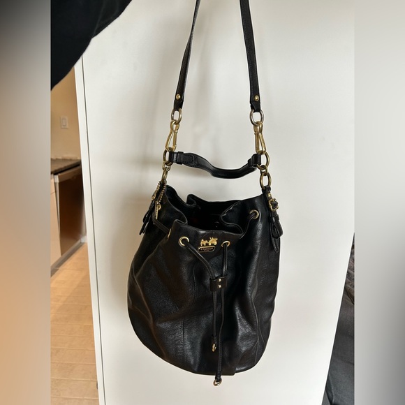 Coach Black Leather Purse - Picture 2 of 7